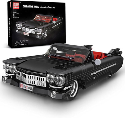 Sports Car Building Block Kits, MOC Racing Model Building Sets, Convertible Gift