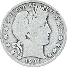 1904-P Barber Half Bollar