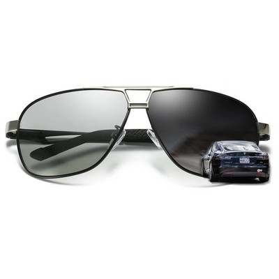 YIMI Polarized Photochromic Driving z87 Unicode, Photochromic/Black Lens 