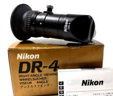 Mint in BOX Nikon DR-4 Right Angle Viewing Attachment Winkelsucher Finder