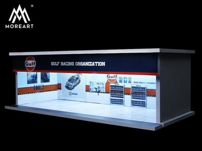 Maintenance Workshop Scene Diorama 30x13,3x10 cm  - GULF - More Art 1:64