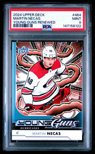 2024 Upper Deck Martin Necas Young Guns Renewed - PSA 9 MINT