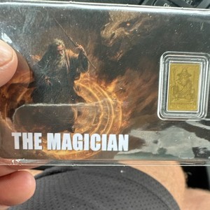 2026 Republic of Liberia The Magician $12 Gold Coin .9999 Fine w/ COA