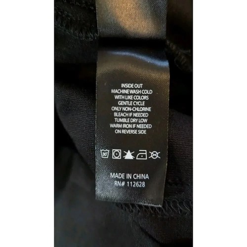 Max Jeans Anzughose 18W schwarz Stretch einfarbig Logo Ponte Strick Gesäßtaschen - Bild 7 von 12