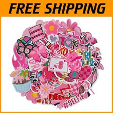 Cute Girls Iron on Patch Collection - 45 Piece Applique Set