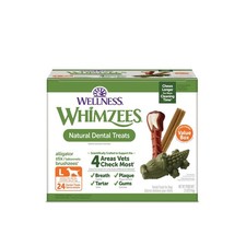 WHIMZEES Wellness Value Box Dog Dental Treats, Large Size, 24 Count 