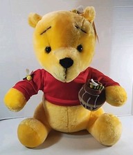Winnie the Pooh Large Plush Bear Stuffed Animal Self Sitting Brooklyn Toys NWT