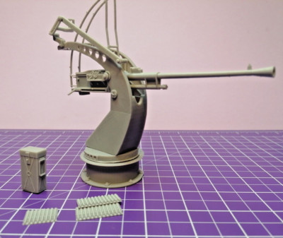 Breda 20/65 Mod.35 Maschinen Kanone Scale 1/16