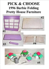 PICK & CHOOSE Vintage Barbie 1996 Folding Pretty House Replacement Parts