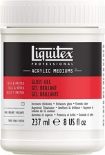 New Liquitex Professional Gloss Gel Medium 237 Ml Transparent High Quality