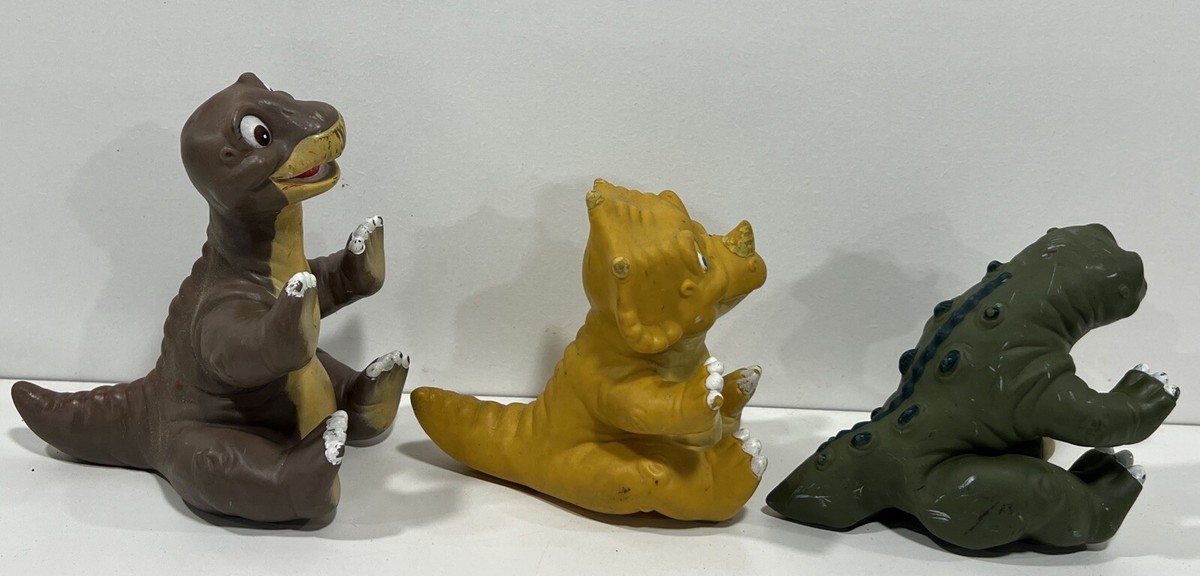 Land Before Time Dinosaur Hand Puppets 1988 Pizza Hut Set Of 3 Land Before Time Dinosaur Hand Puppets 1988 Pizza Hut Set Of 3