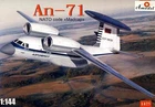 Amodel Antonov An-71 NATO Code Madcap Soviet AWACS 1:144 New Jet Model Kit