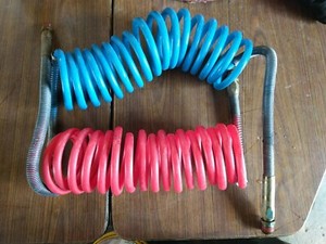 #22..... Phillip Industries 1/2" o.d. x 12 ft Coiled Air Hose