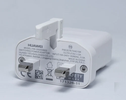 Genuiine Huawei 2Amp Quick Charger Adapter Plug & Type C Cable For Huawei Honor - Picture 3 of 6