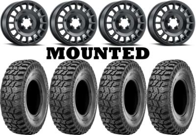 Kit 4 Sedona Ridge Saw 2.0 33x9.5-15 on Method 407 Bead Grip Matte Black POL5