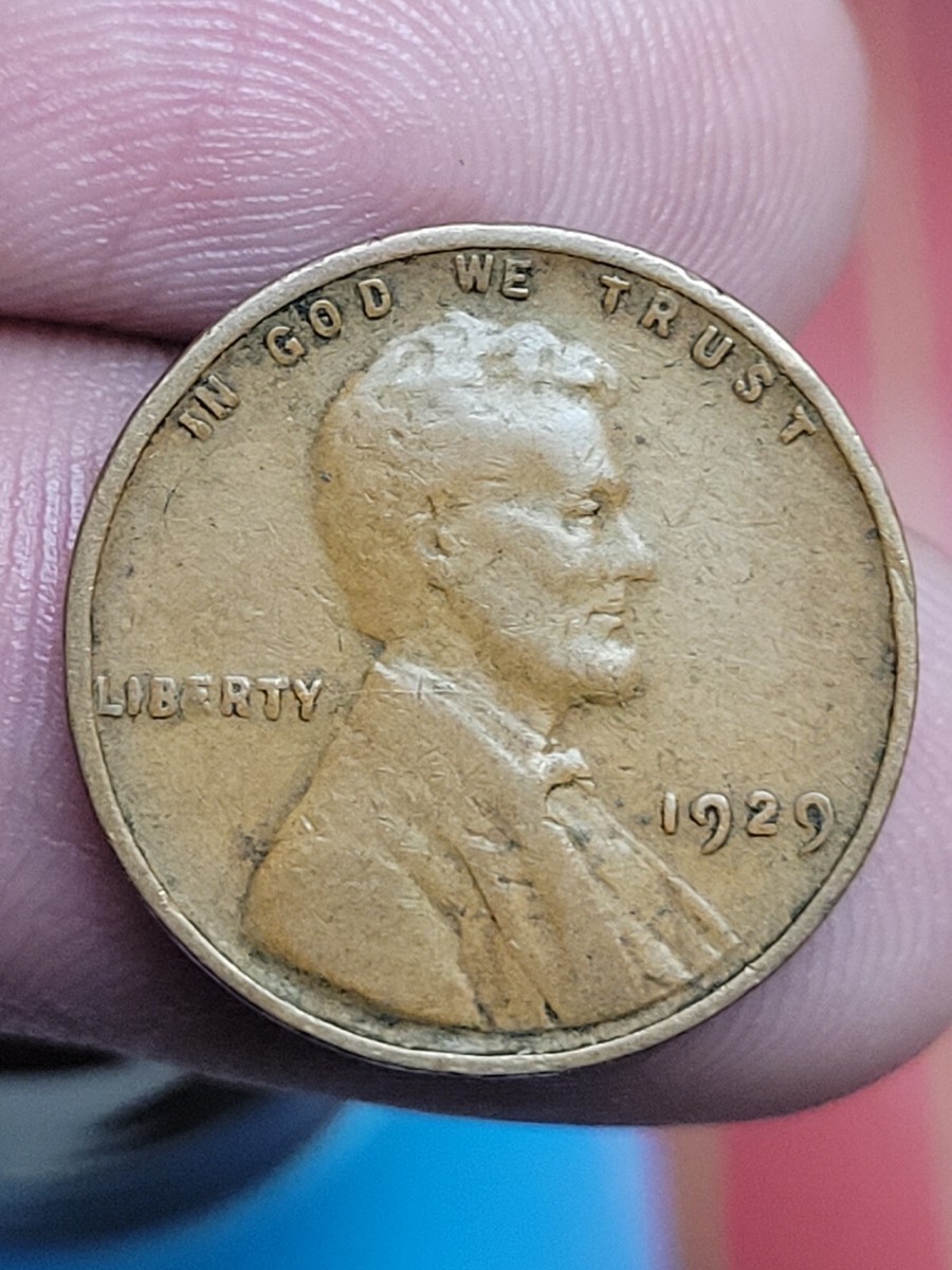 1929 wheat penny No Mint Mark, Missing R in PLURIBUS | eBay