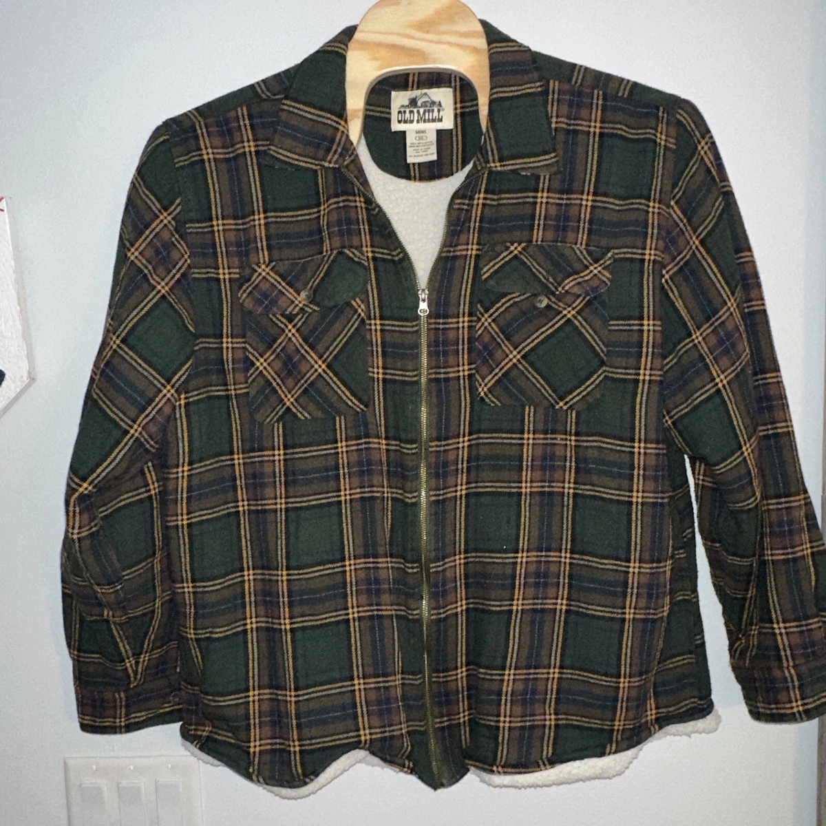 Old mill hotsell flannel jacket