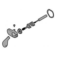 SPREG01100 GRUPPO SBLOCCO AUTOMAZIONE MOTORE CANCELLO SCORREVOLE NICE SLH400