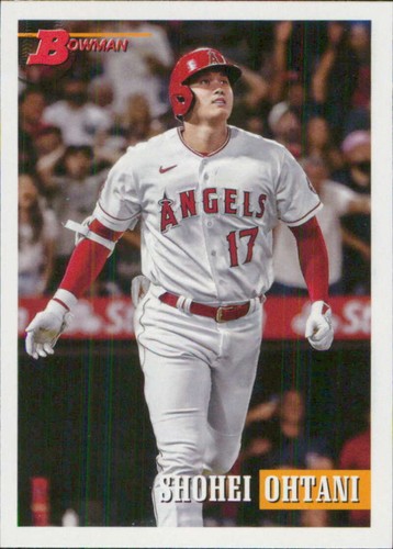 2021 Bowman Heritage #76 Shohei Ohtani Los Angeles Angels