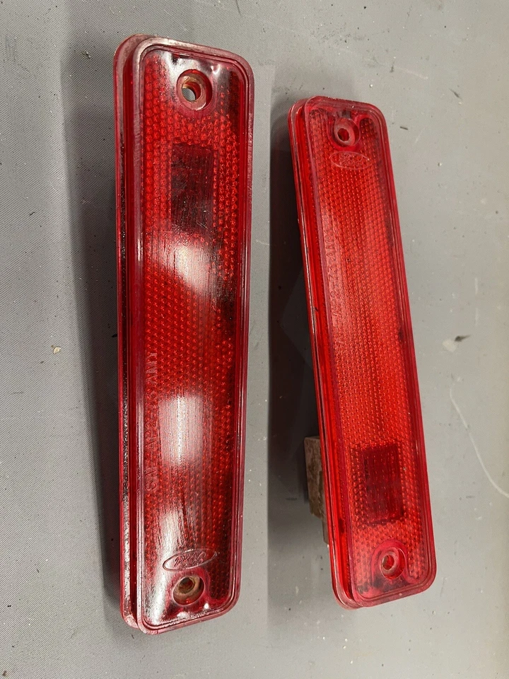 1973 1974 Mercury Monterey Custom Marquis Brougham LH RH Rear Marker Light Lamp - Image 3 of 4