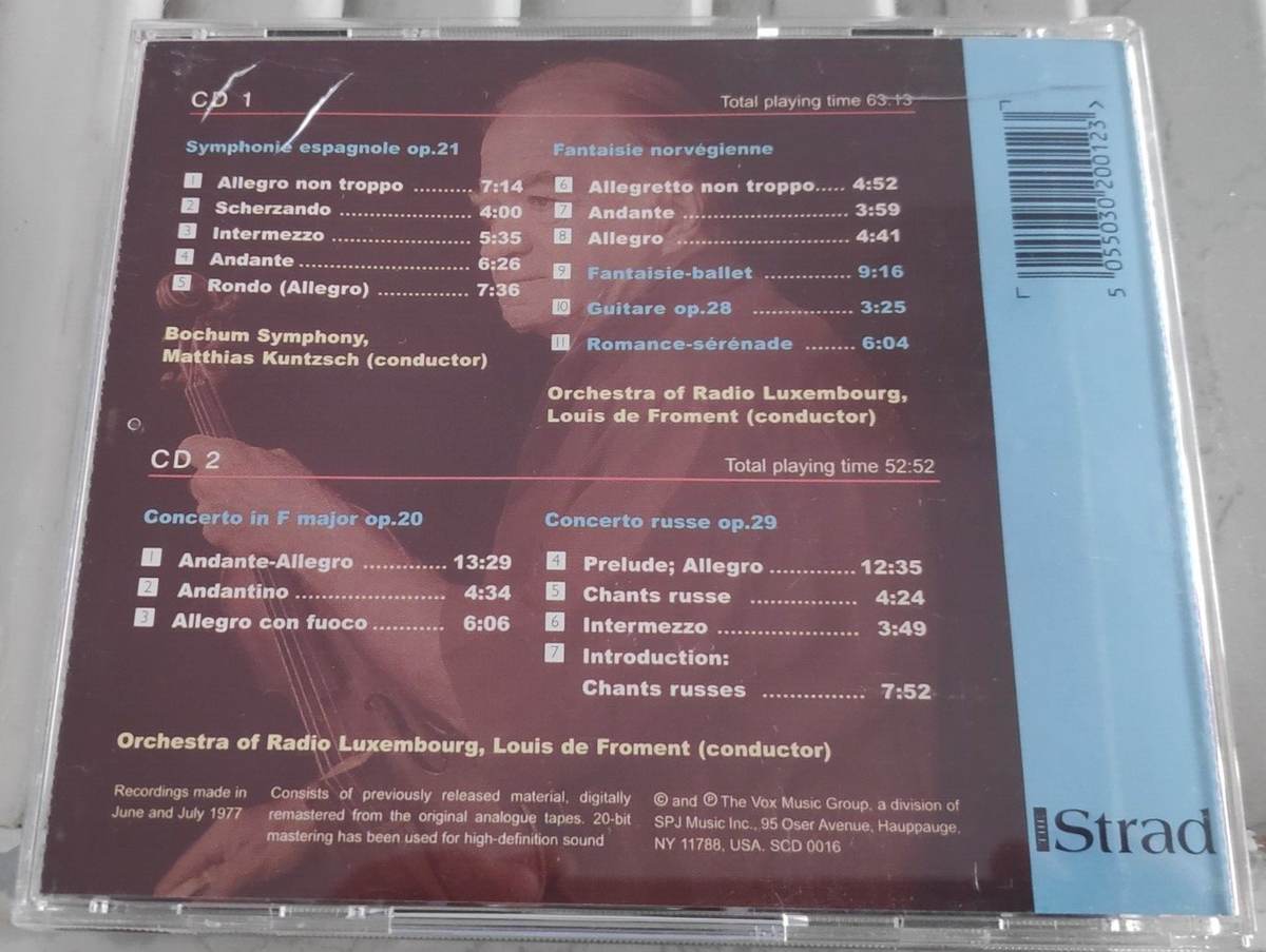 5055030200123;【2CD】リッチ / PLAYS LALO 5055030200123;2CDリッチ &frasl; PLAYS LALO