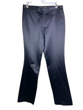 1418. Ralph Lauren Black Silk/Cotton Blend Pant Trousers Evening NWT Sz 6