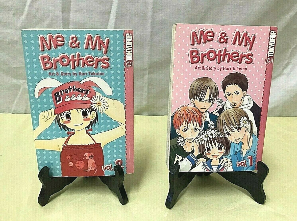 Me And My Brothers Manga ME & MY BROTHERS ~ Volumes 1 & 2 ~ By Hari Tokeino ~ Manga ~ Trade Paperback | eBay
