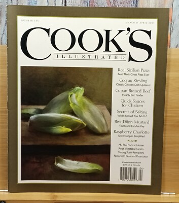 Cook's Illustrated Magazine ISSUE #133 March/April 2015