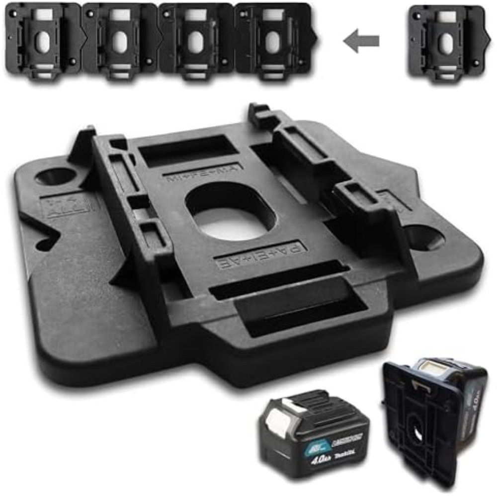 SLE - 5 supporti per batteria professionale per Makita 12 V, max. CXT, montaggio