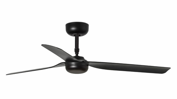 Energiespar Deckenventilator Mit Fernbedienung Punt Schwarz Decken LüFter 130 Cm-image