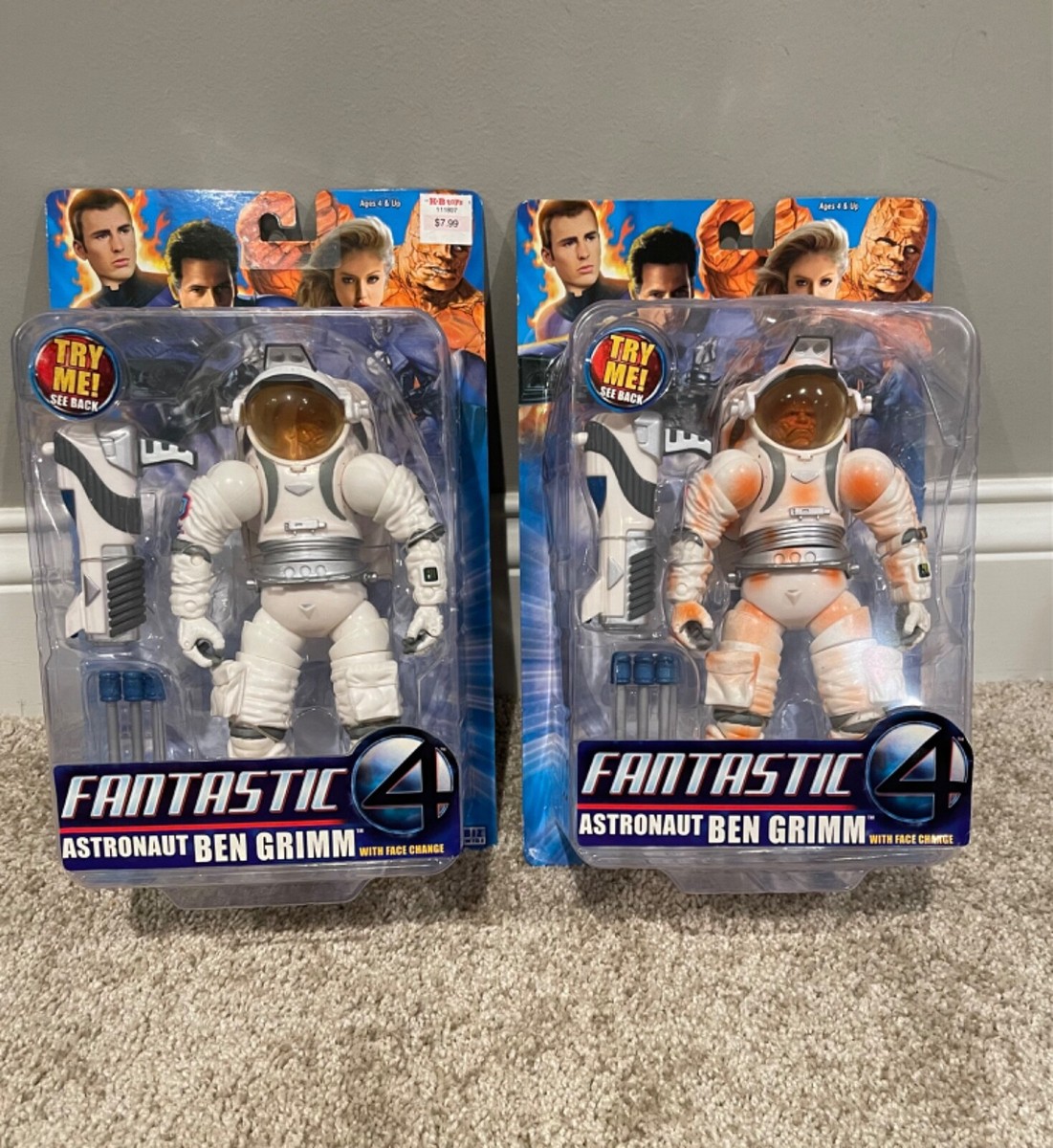 FANTASTIC FOUR Toybiz Ben Grimm Astronaut variant | eBay