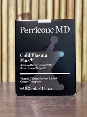 Perricone MD Cold Plasma Plus + Advanced Serum Concentrate 1 fl oz NEW IN BOX!!