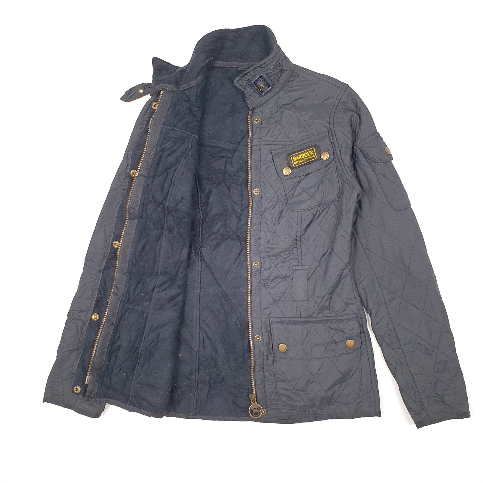 BARBOUR Quilted Jacket Coat Insulated International Polarquilt Womens 6 image 2