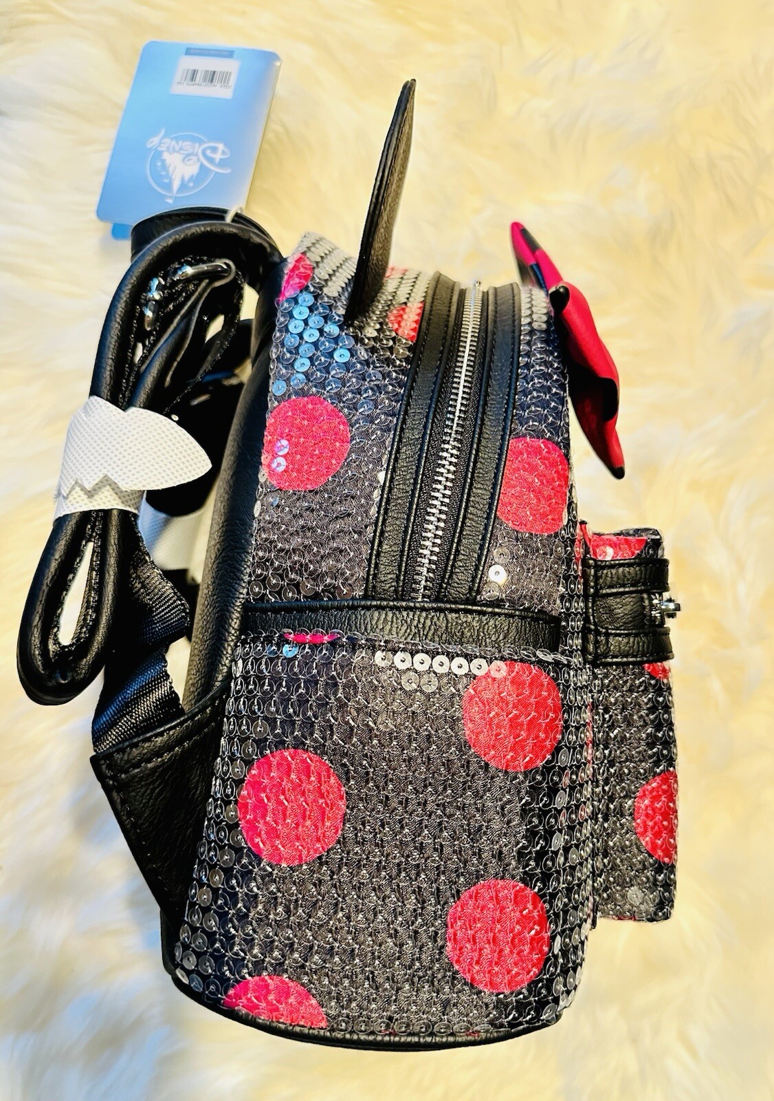 *NEW LE*Loungefly Disney Parks Exclusive Mickey Mouse Polka Dot Mini Backpack image 3