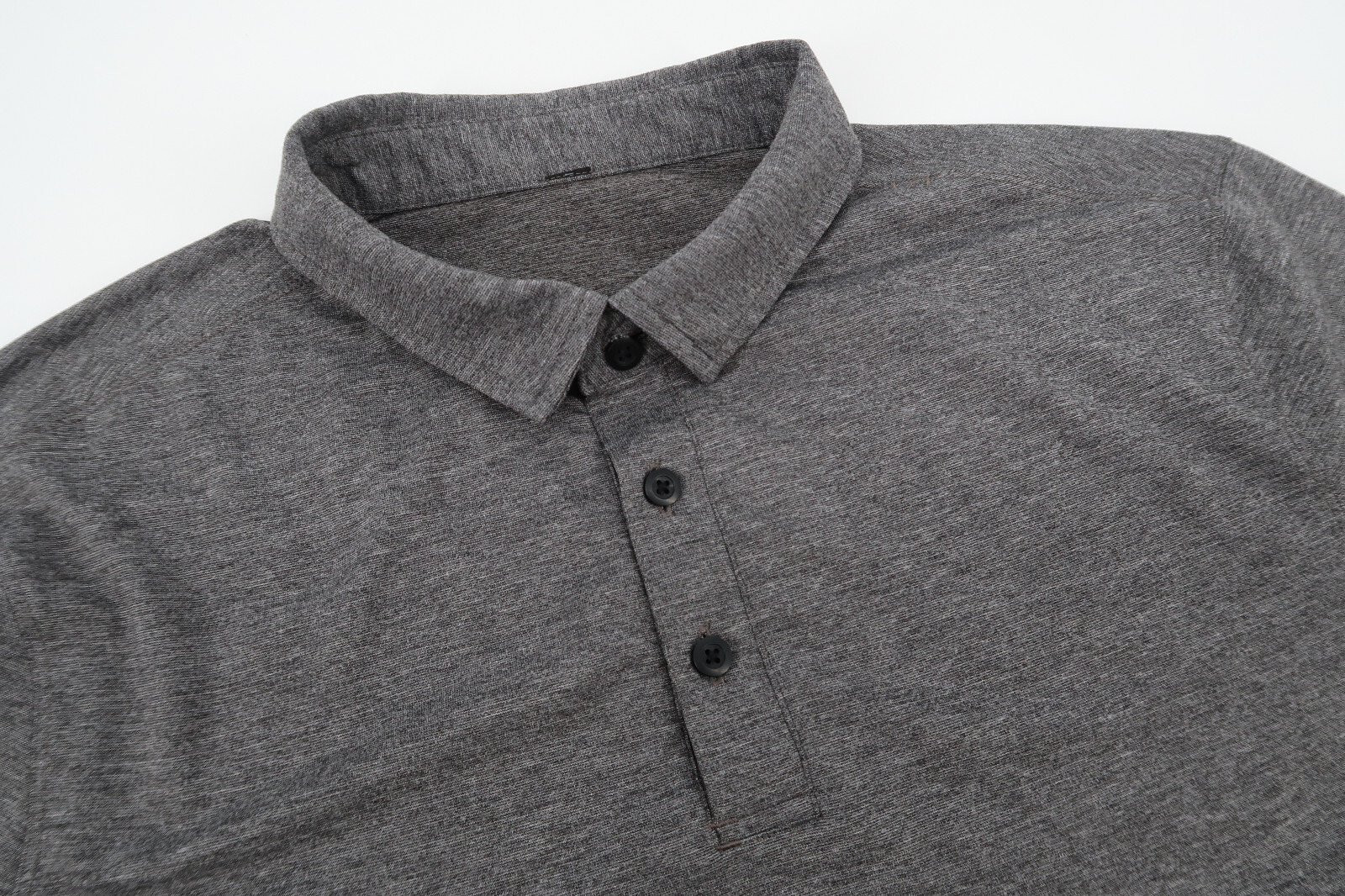Lululemon Evolution Mens Medium Gray Solid Tech G… - image 1