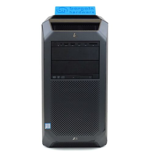 HP Z8 G4 Workstation: 1x Xeon Scalable Gen2, 96GB DDR4 RAM, Quadro GFX - Picture 1 of 10