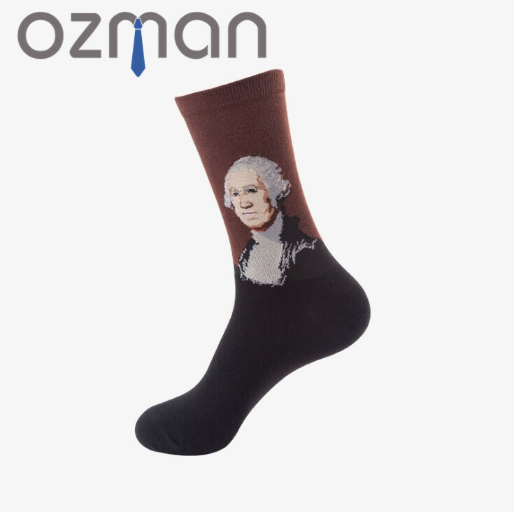 Sock Gift Van Gogh Painting Famous Art Cotton Socks Size712 Funky