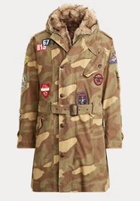 RARE Polo Ralph Lauren Removable Faux Lining Parka Jacket Sz M