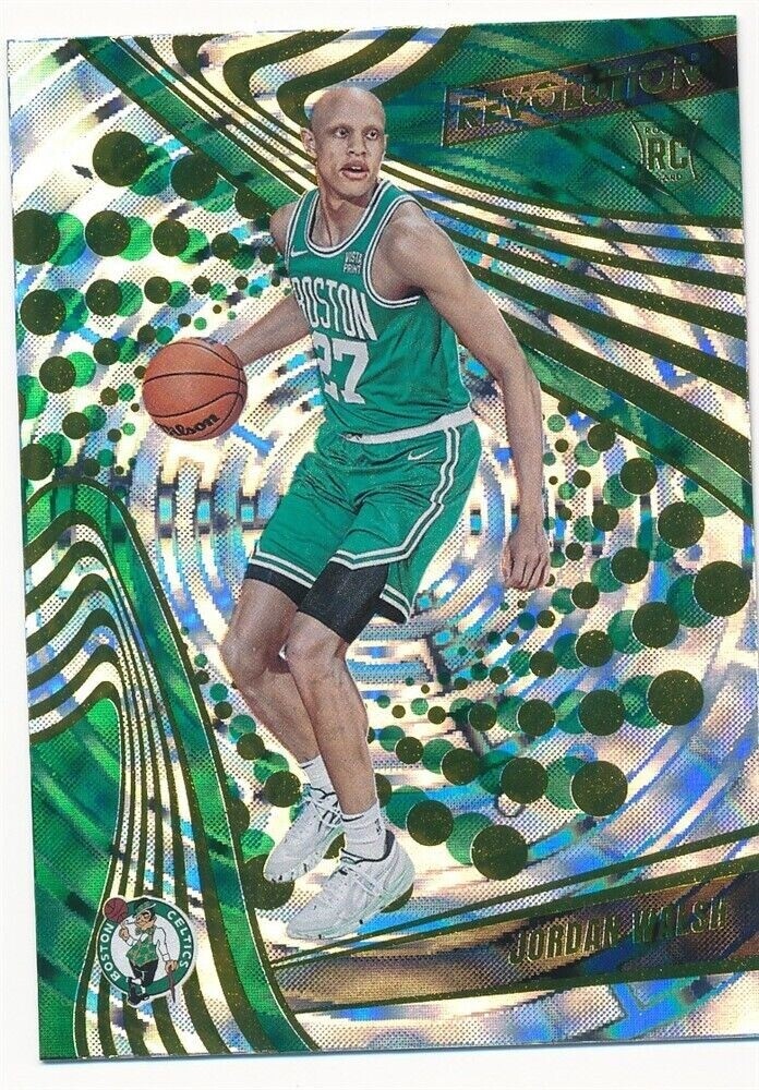 JORDAN WALSH 2023-24 PANINI REVOLUTION FRACTAL #138 BOSTON CELTICS MINT
