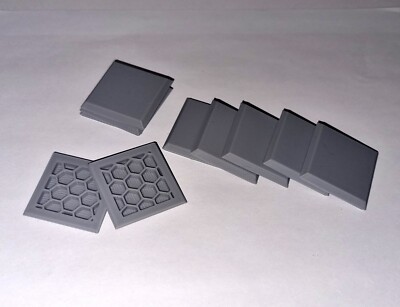 Gamescape3D - Base Square Blank 25x25mm - 10 Stück