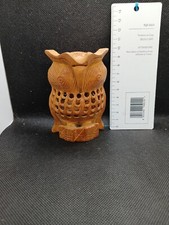 Civetta - Gufo fatta in legno - Scultura Arredo 