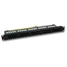 Intellinet Pannello Patch 50 Porte UTP Telefonico Cat.3 Nero