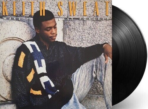 KEITH SWEAT Make It Last Forever Vinyl Record Album LP Vintertainment 1987 Soul - Picture 5 of 6