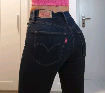 Levis Slimming Skinny Damen Jeans Hose W24 L32 24/32 XXS 32 blau %SALE%