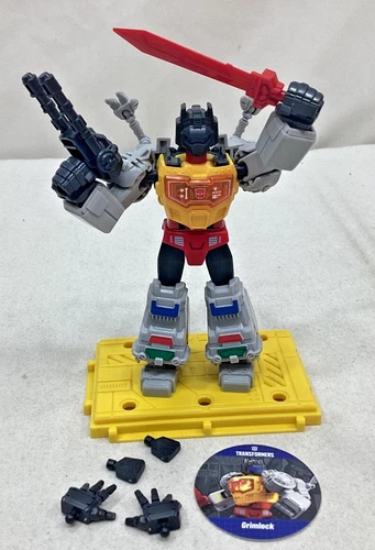 Blokees G1 Transformers Shining Version 1985 Series Grimlock Figure FREESHIP