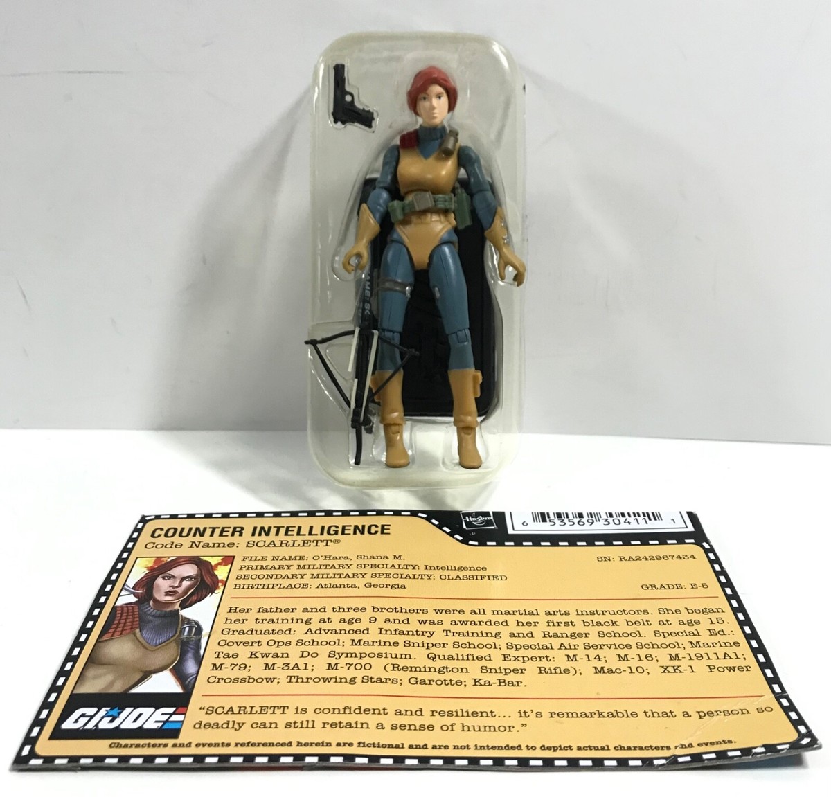HOT Scarlett Gi Joe 25th Anniversary Figures GI Joe 25th