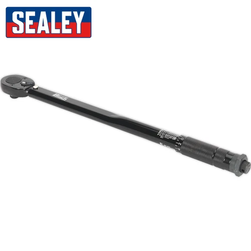 SEALEY AK624B Micrometer Torque Wrench 1/2"Sq Drive Calibrated Black Series