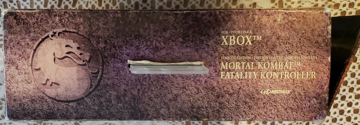 Limited Edition Mortal Kombat Scorpion Fatality Kontroller Limited Edition Mortal Kombat Scorpion Fatality Kontroller
