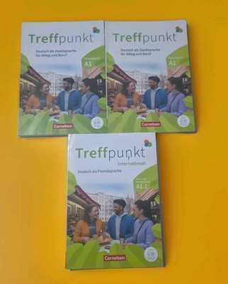 Treffpunkt Deutsch A1 & A1.1 Set   Kurs- & Übungsbücher (Teilweise wie neu!)