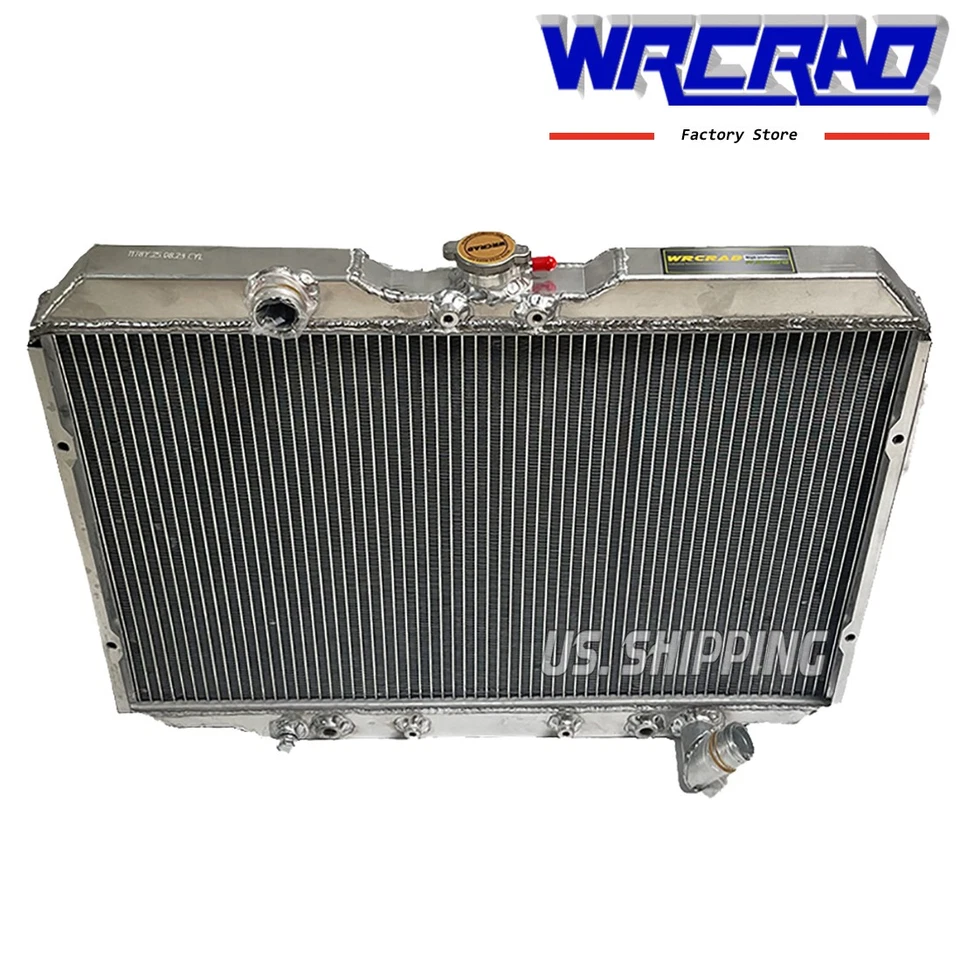 For Mitsubishi Starion Chrysler Dodge Plymouth Conquest Aluminum Radiator Cooler - Image 2 of 4